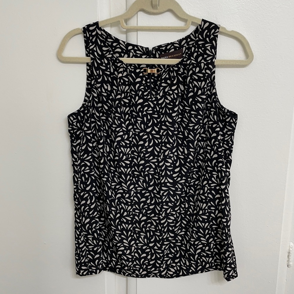 Dana Buchman Gold Detail Tank